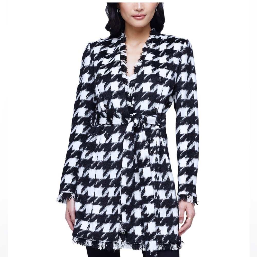 L’AGENCE Zuri Half Wool-Blend Duster